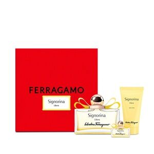 Salvatore Ferragamo Signorina Libera Set – Yellow and Gold Accents